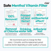 Clair Menthol Vitamin Shower Filter
