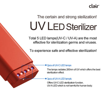 Clair iU Portable Dual Sterilizer